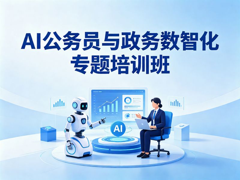 AI公务员与政务数智化专题培训班课程