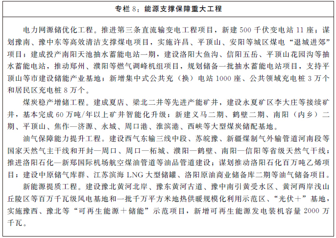 河南省人民政府关于印发河南省国民经济和社会发展第十四个五年规划和二〇三五年远景目标纲要的通知